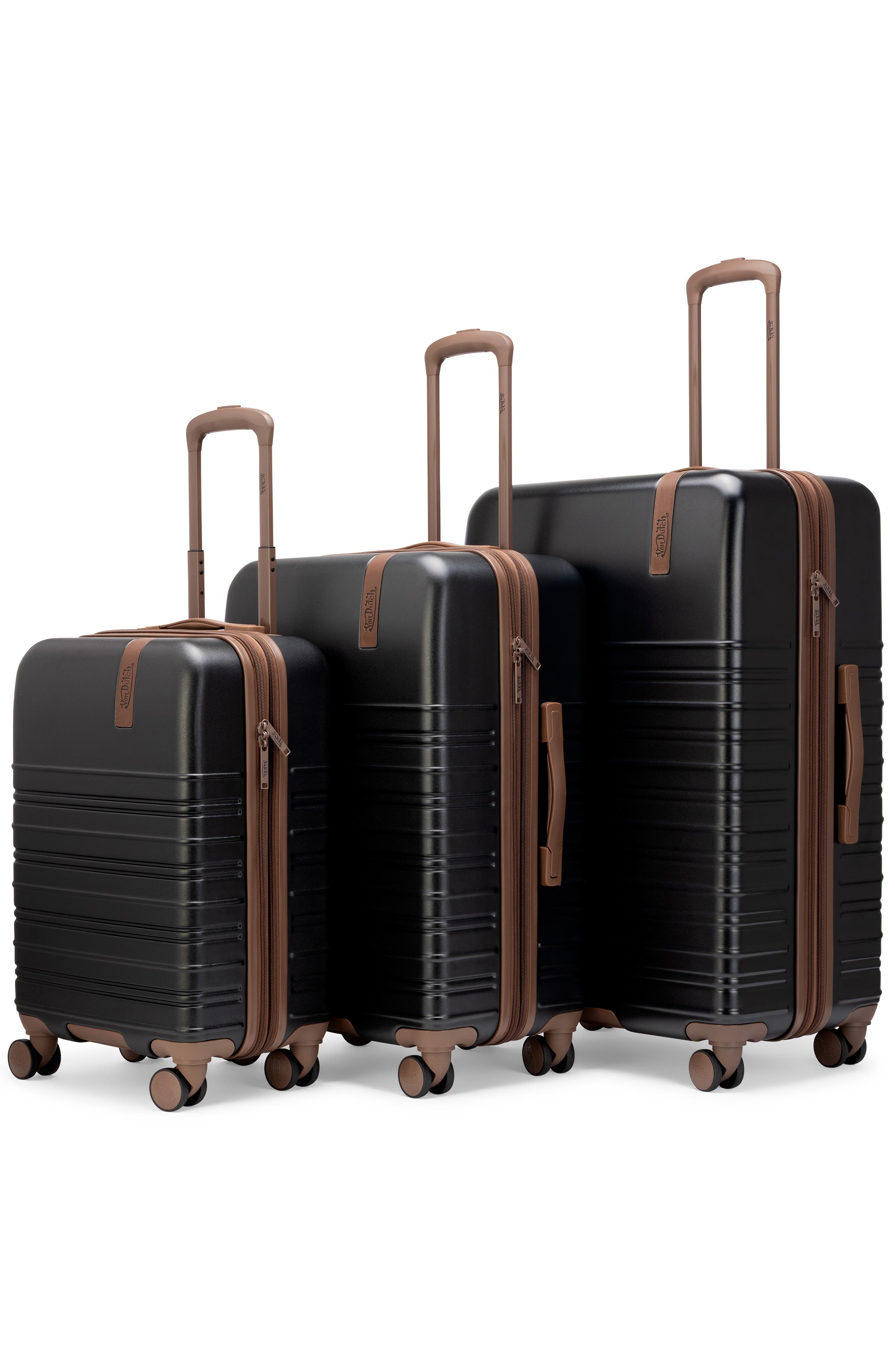 Retro Trek 3-Piece Expandable Hardside Spinner Luggage Set | Nordstrom