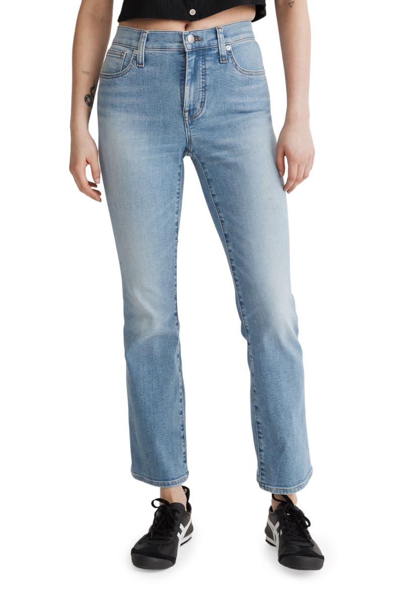 Madewell Kick Out Crop Mid Rise Jeans, Main, color, 