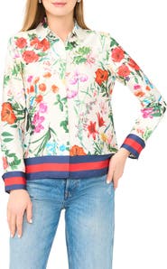 Halogen® Lux Satin Button-Up Shirt