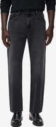 MANGO Moby Straight Fit Cotton Jeans