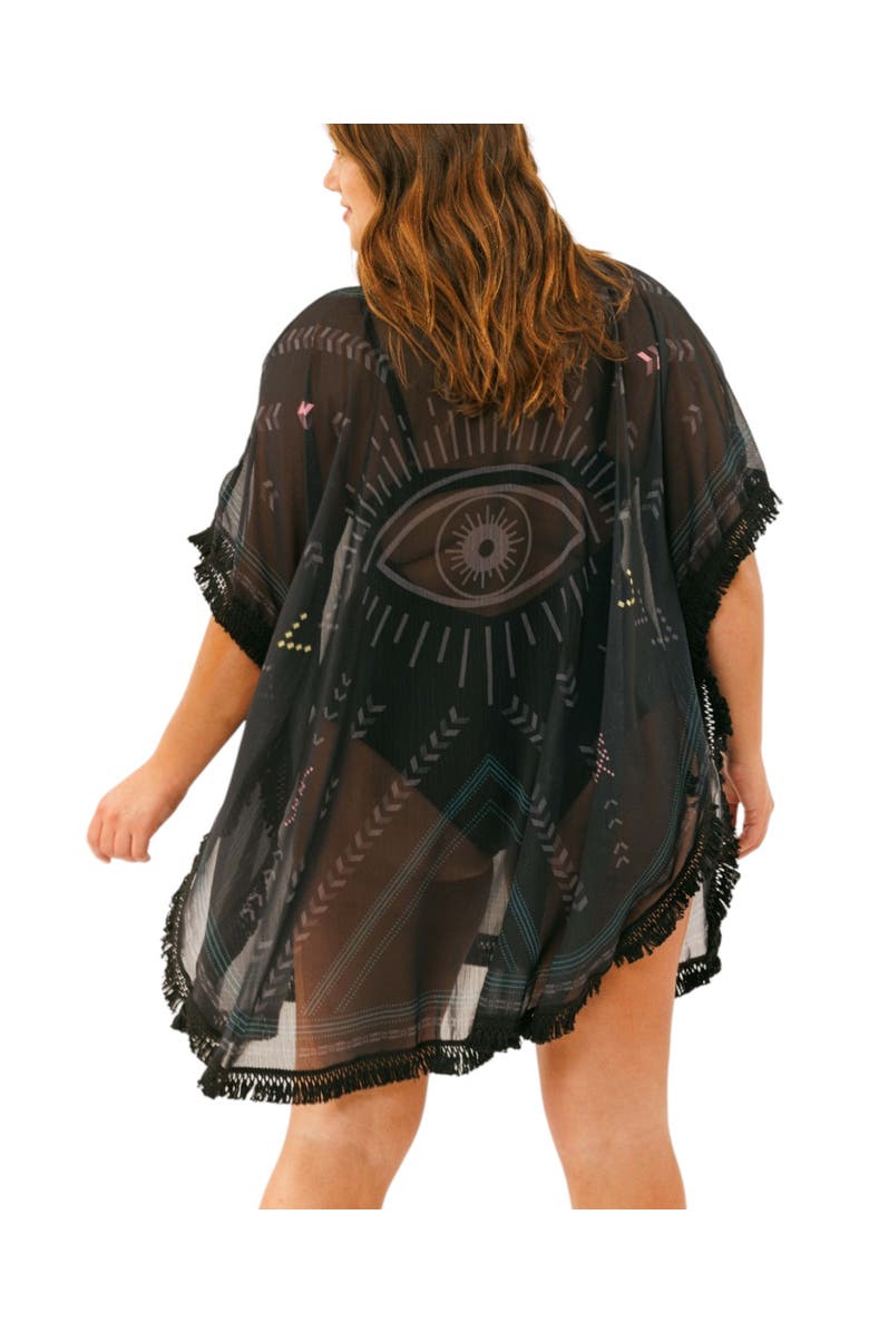 Biliblond Kaftan eye Gallabia, Alternate, color, 