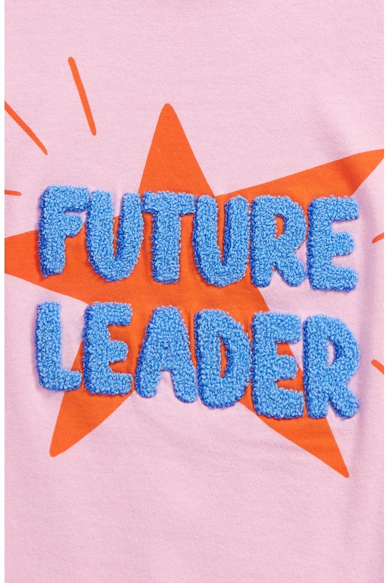 Kids' Graphic Tee, Alternate, color, PINK LAVENDER FUTURE LEADER