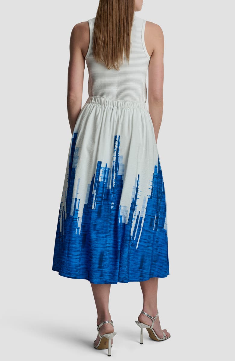 DKNY Upstate Pleated Midi Skirt, Alternate, color,