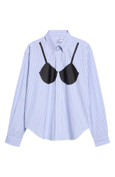 Trompe L'oeil Button Down Shirt