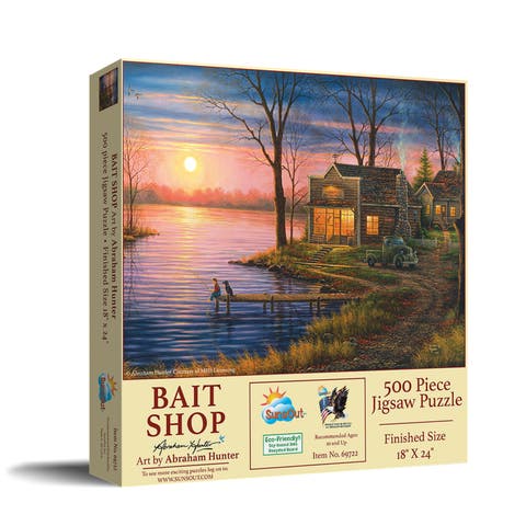 Bait Shop 500 piece Jigsaw Puzzle for Adults
