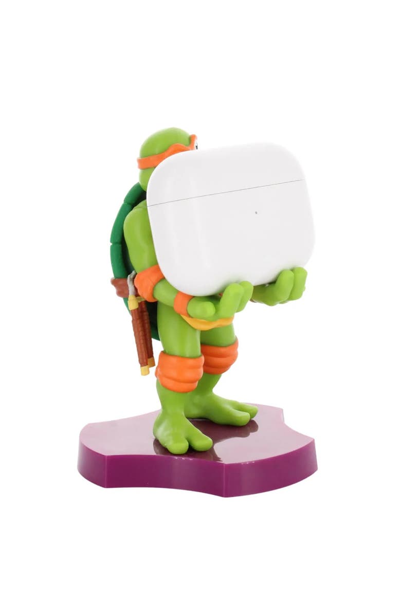 Exquisite Gaming Holdems Tmnt Michaelangelo Earbud & Phone Holder, Alternate, color, Multicolored
