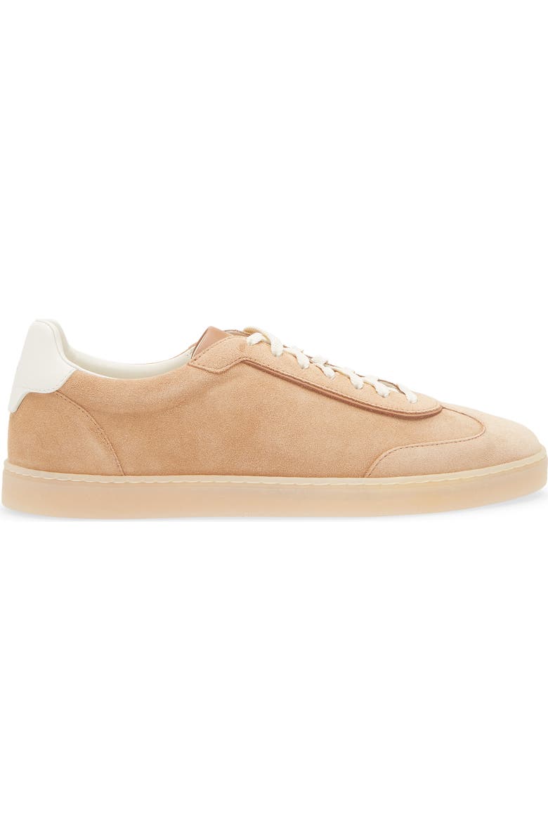 Brunello Cucinelli T-Toe Low Top Sneaker, Alternate, color, Cfj44 Light Tan Brown