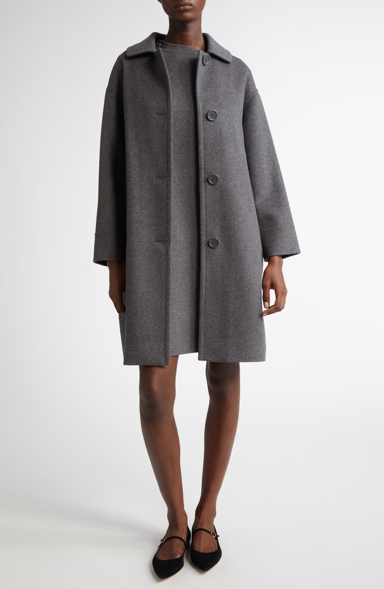 Max Mara Ketch Virgin Wool Coat, Alternate, color, 