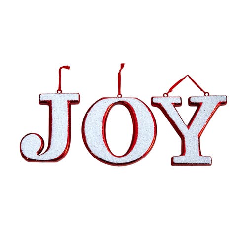 8.5-in JOY Holiday Deluxe Shatterproof Ornament Set