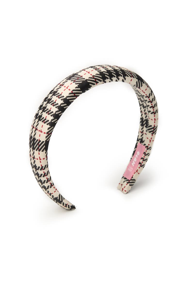 OLAH Cordellia Silk Headband, Main, color, Beige