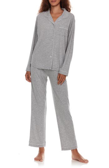 Flora By Flora Nikrooz Annie Long Sleeve & Pants 2-piece Pajama Set