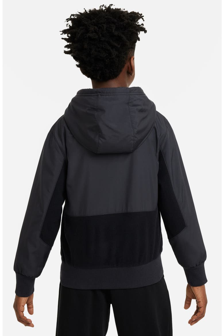 Kids' Therma-FIT City Utility Jacket, Alternate, color, 010 BLACK/ANTHRACITE/BLACK