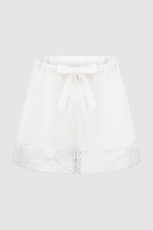 Scarlett Gasque The Jayne Short In White