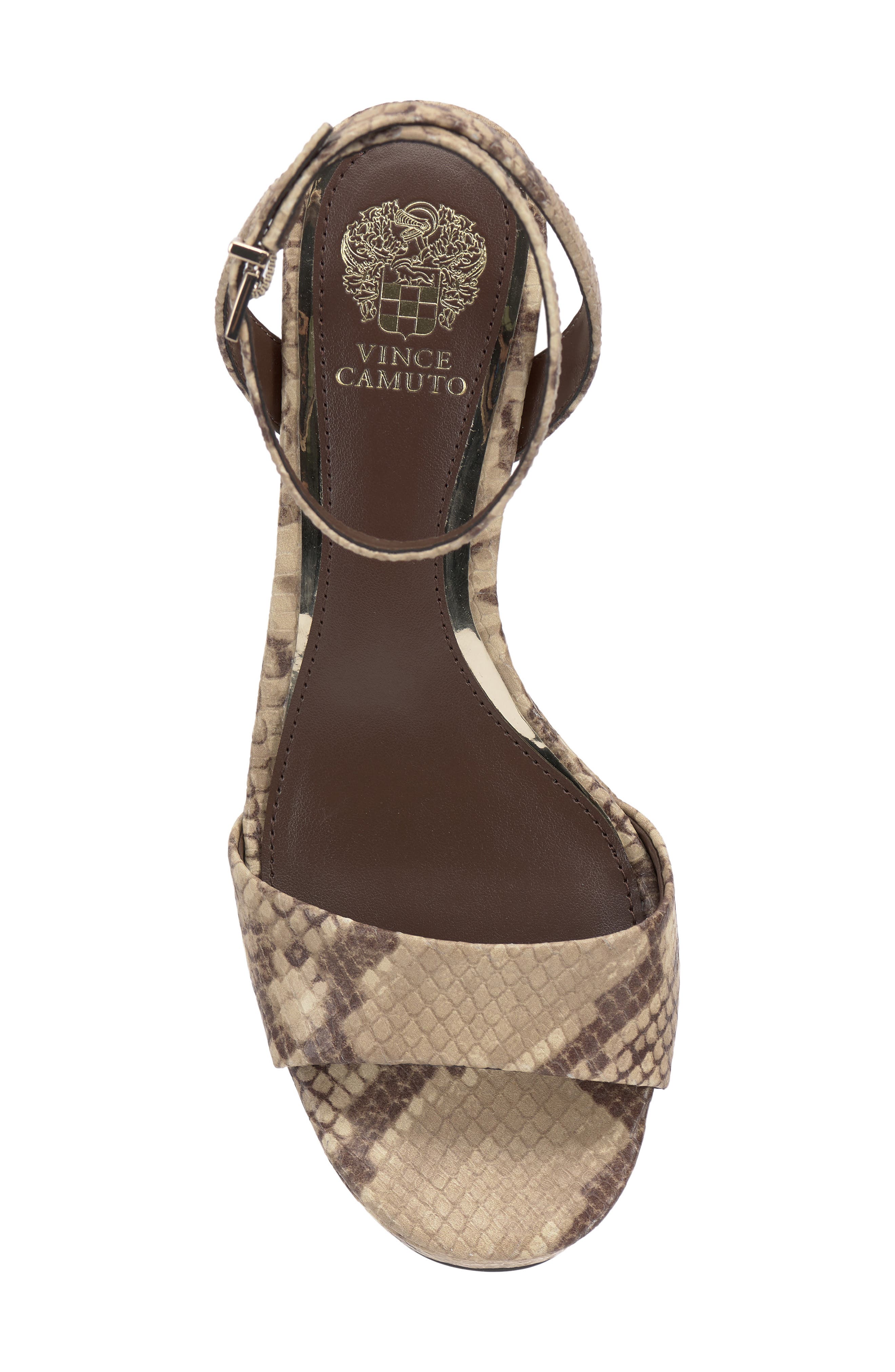 Pendreya Platform Sandal, Alternate, color, BLACK / CREAM