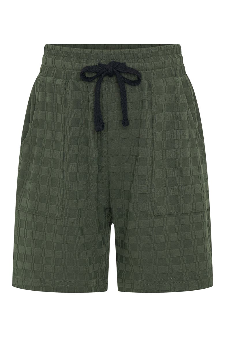Kids' Textured Shorts, Main, color, OLIVE