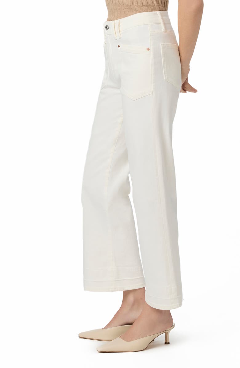 PAIGE Leenah Western High Waist Ankle Wide Leg Jeans, Alternate, color,