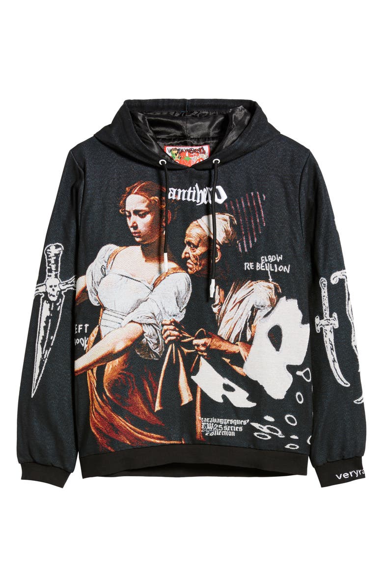 VERYRARE Antihero Judith Crewneck Hoodie, Main, color,