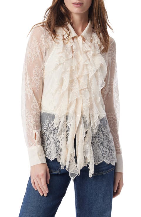 Erynn Lace Button-Up Shirt