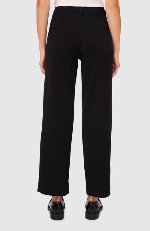 Halogenr Halogen(r) High Waist Straight Leg Pants In Rich Black