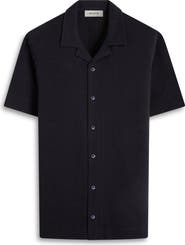 Bugatchi Seersucker Camp Shirt