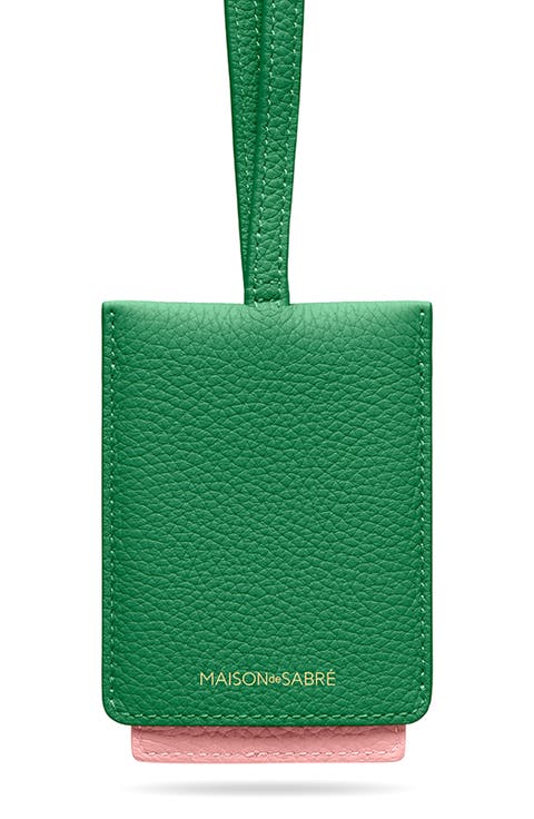 Leather ID Lanyard