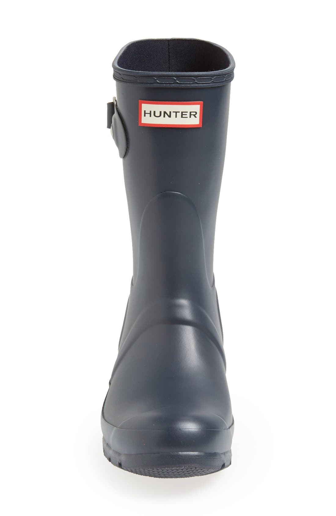 Original Short Waterproof Rain Boot, Alternate, color, NAVY MATTE