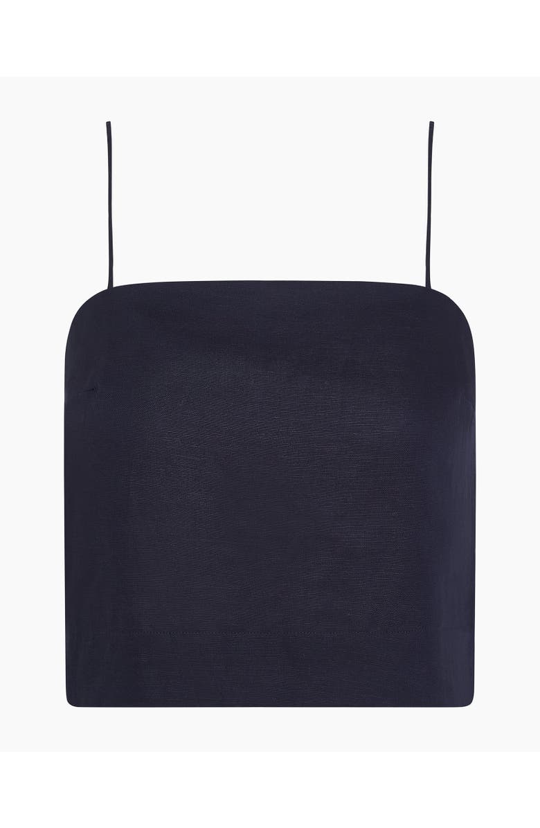 Onia Cropped Cami Top, Alternate, color, Noir Navy