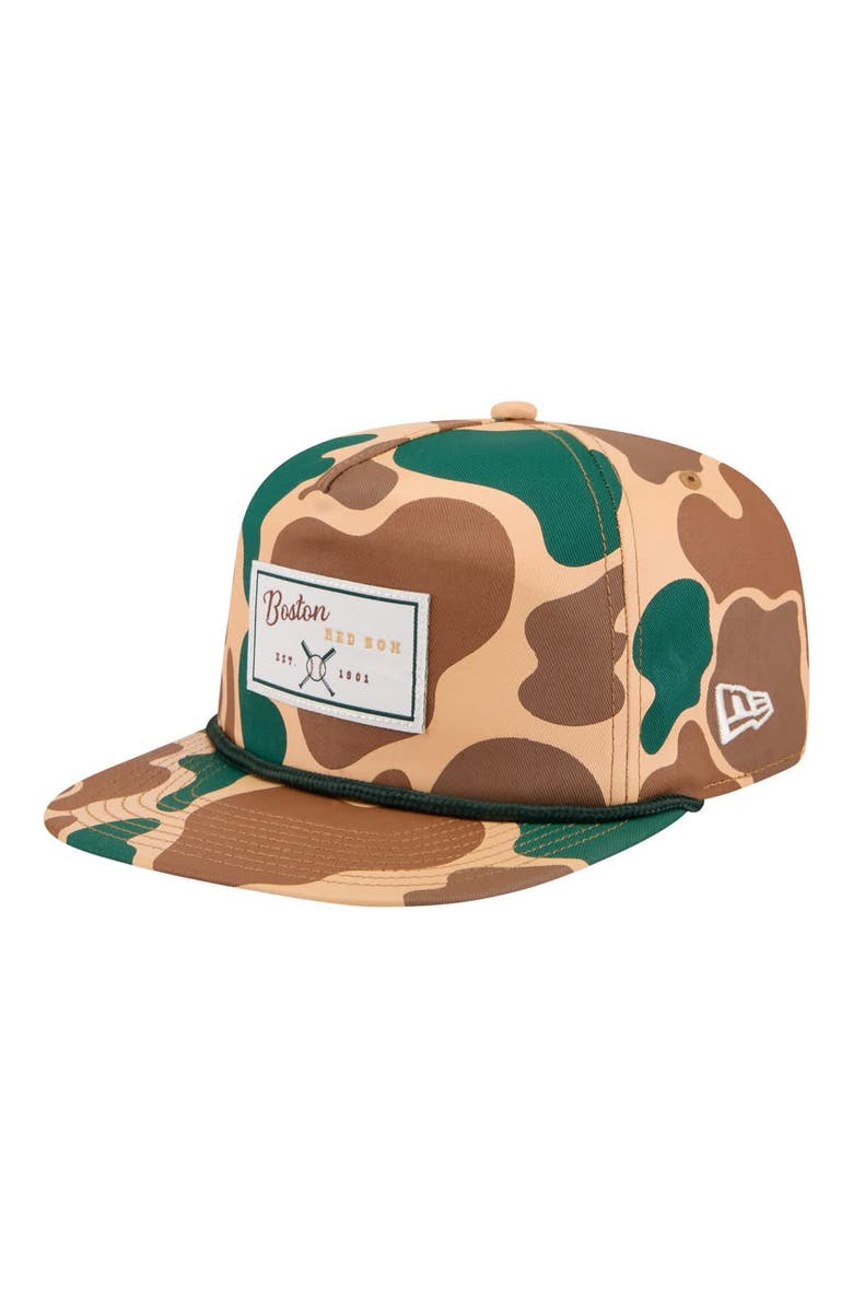 New Era Men's New Era  Camo Boston Red Sox Duck 19TWENTY Adjustable Hat, Main, color, Camo