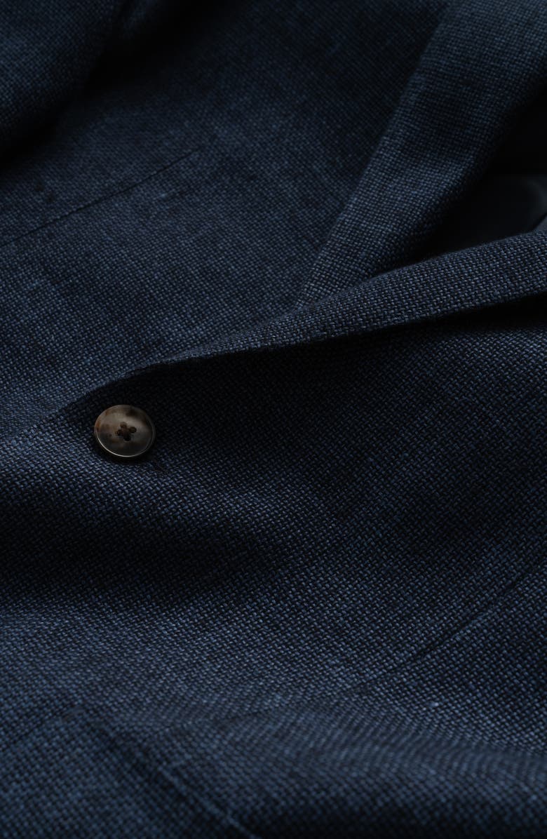 Rodd & Gunn The Cascades Virgin Wool & Linen Sport Coat, Alternate, color, Midnight