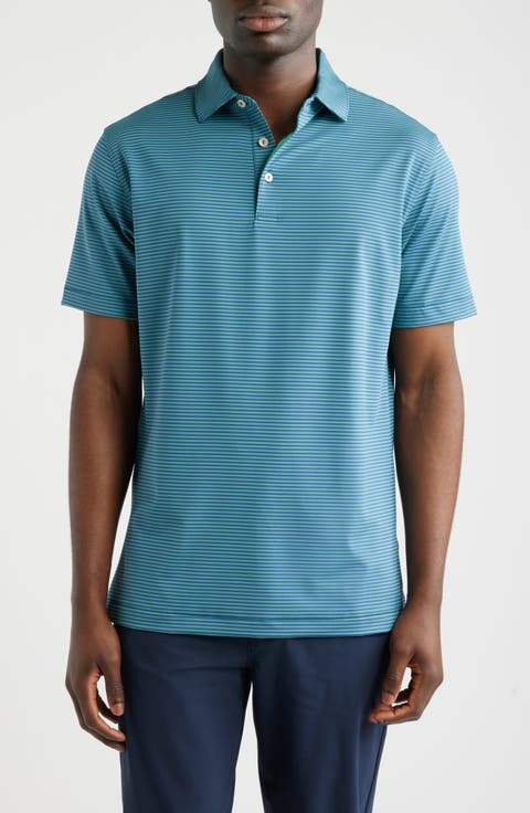 Hales Stripe Performance Jersey Polo