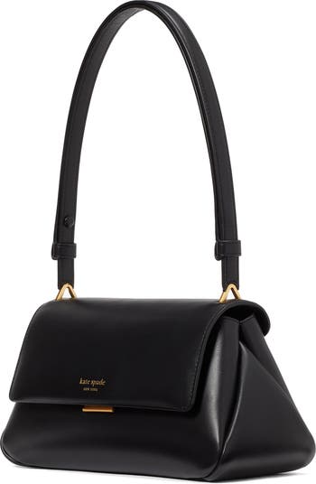 Kate outlet Spade New York Black Italian Leather Shoulder Bag