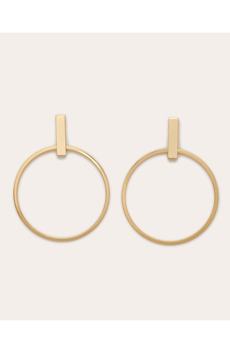 Ramy Brook Margy Hoop Earrings, Alternate, color, Gold