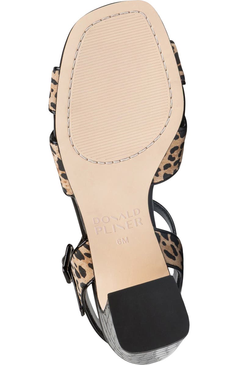 Donald Pliner T-Strap Sandal, Alternate, color, Leopard/ Leopard