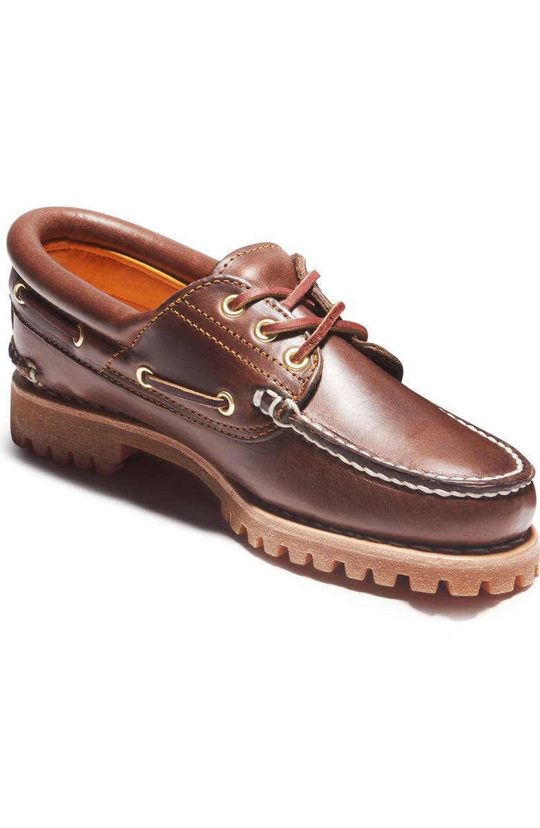 Timberland 'Noreen' Boat Shoe, Main, color, Brown Leather