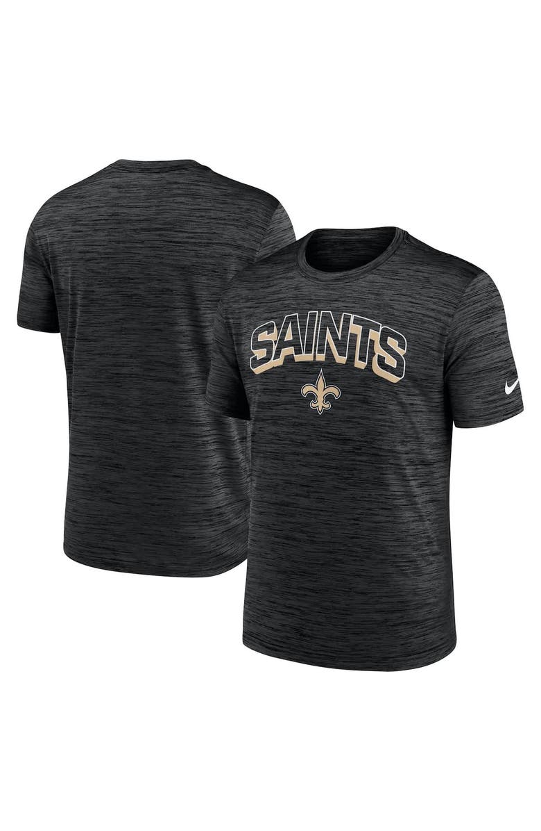 Nike Men's Nike Black New Orleans Saints Velocity Performance T-Shirt, Alternate, color, Black