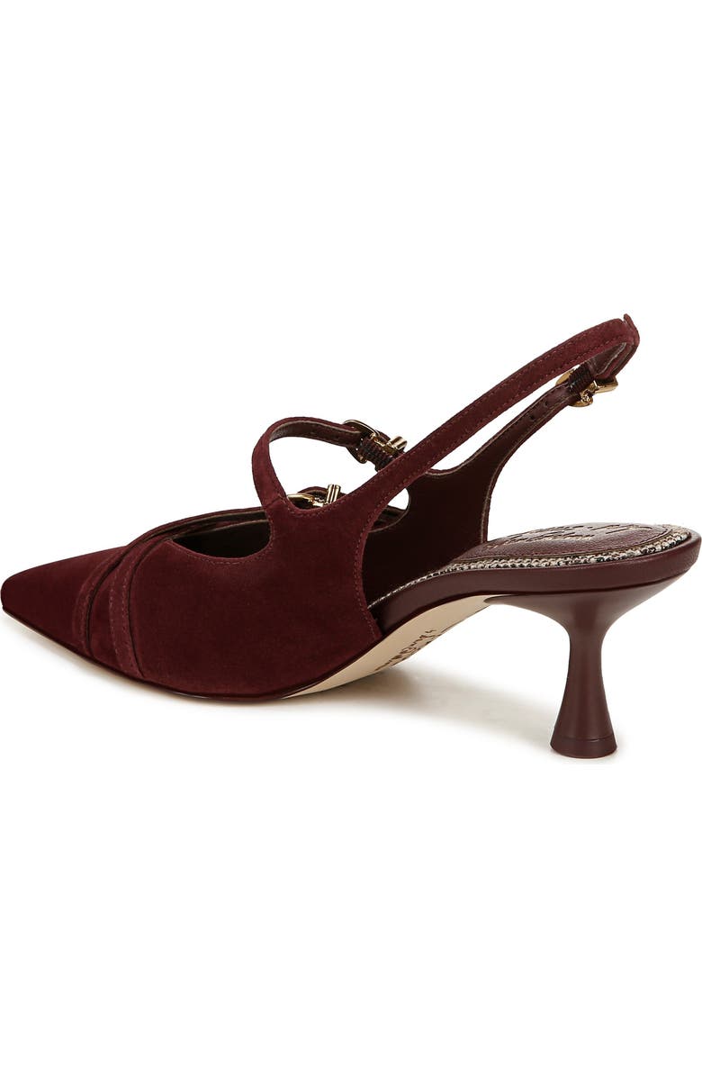 Circus NY by Sam Edelman Fraya Slingback Pointed Toe Pump, Alternate, color, Spiced Plum Cs