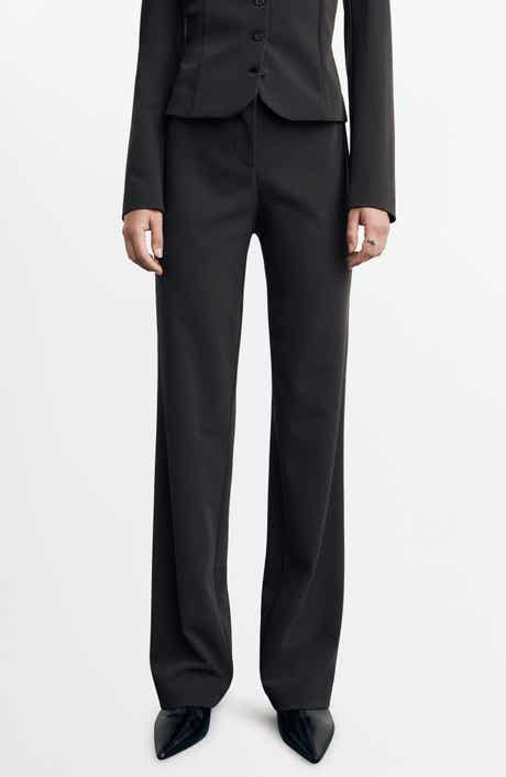 MANGO Seamless Straight Suit Pants