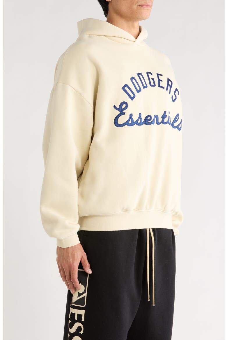x MLB Dodgers Sport Cotton Blend Graphic Hoodie, Alternate, color, OAT