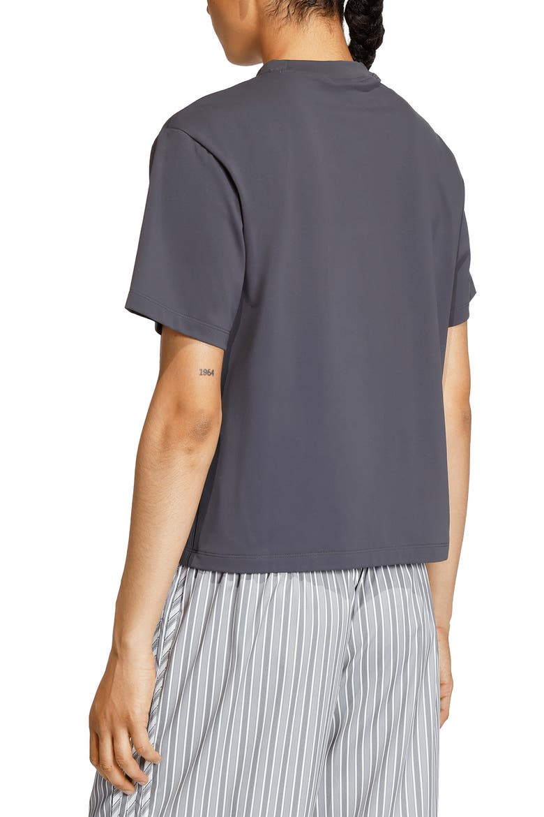 Essentials Mock Neck T-Shirt, Alternate, color, UTILITY BLACK/