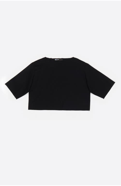 Bimba Y Lola Ponte Di Roma Boxy T-shirt In Black