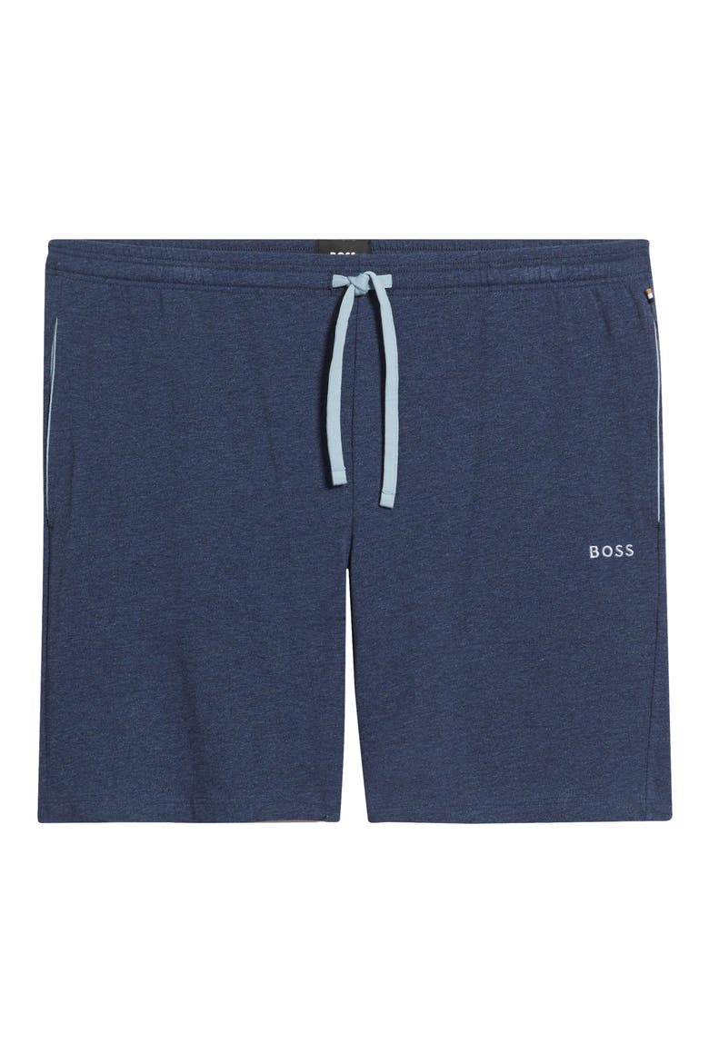 Mix Match Stretch Cotton Pajama Shorts, Alternate, color, OPEN BLUE