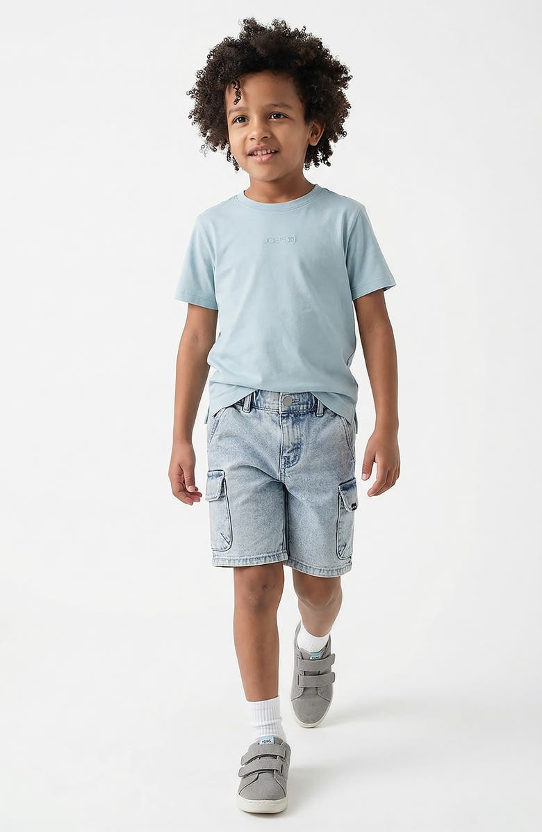 Joe's Jeans Kids' T-Shirt & Cargo Shorts Set, Alternate, color, Light Blue