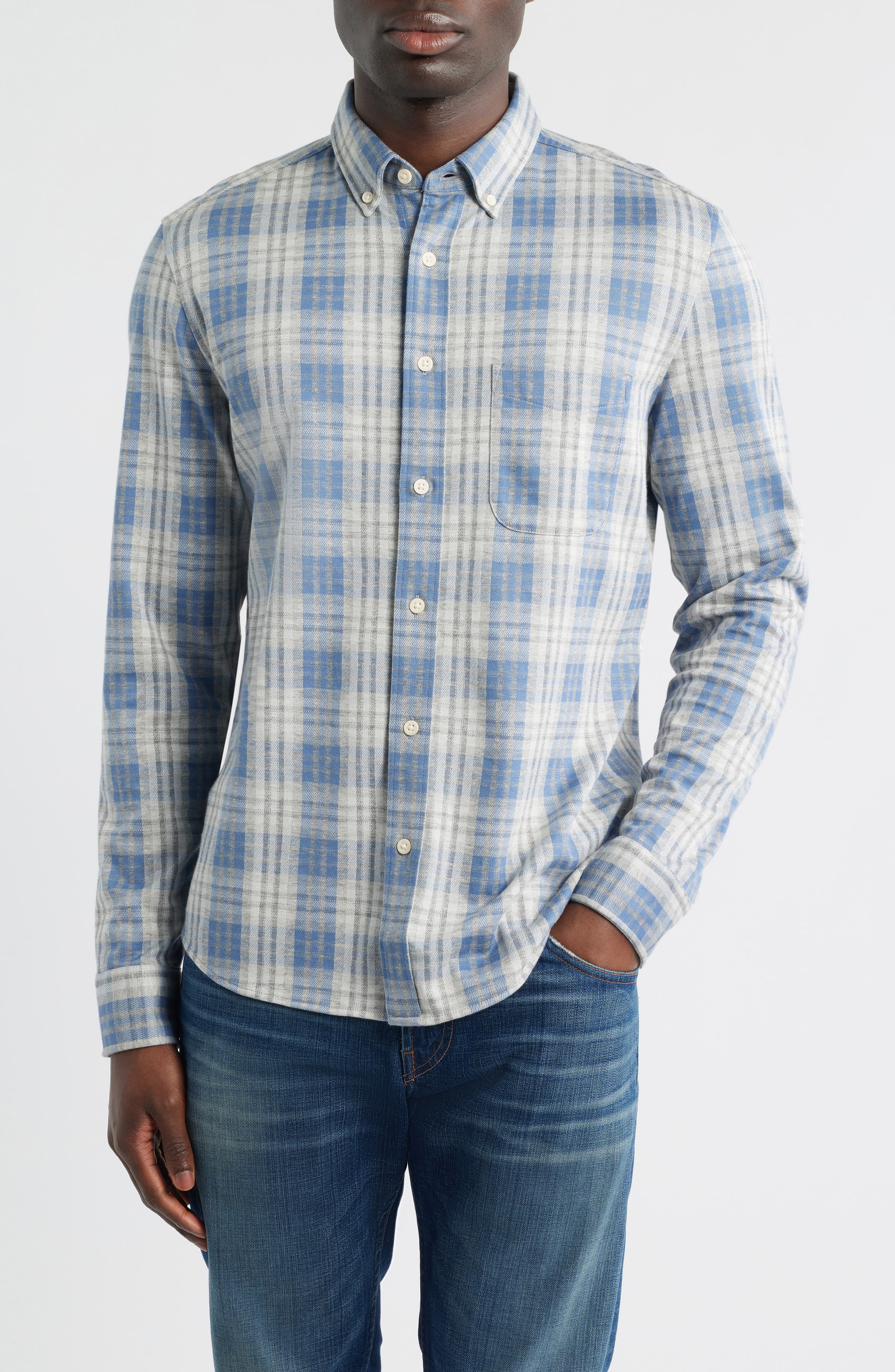 selected HORIZON BLUE PLAID