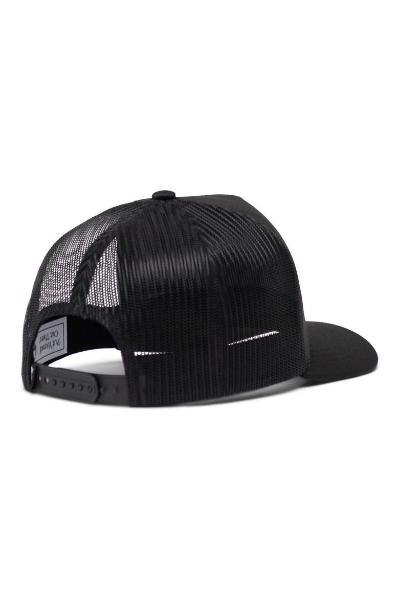 Whaler 6-Panel Baseball Hat, Alternate, color, BLACK