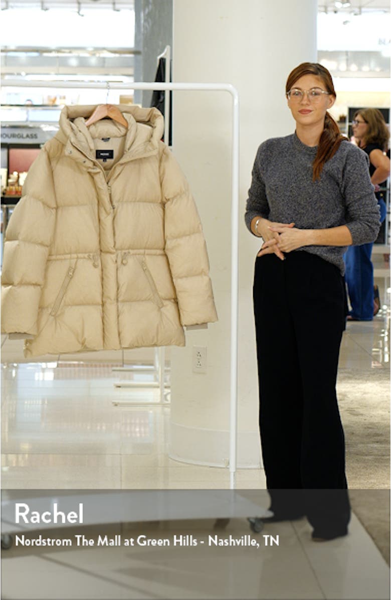 Freya-SW Water Repellent 750 Fill Power Down Puffer Jacket, sales video thumbnail