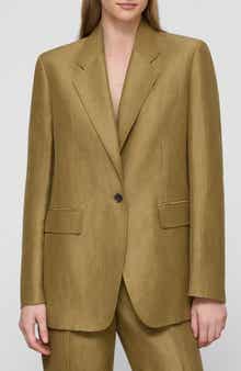 Linen Blend Blazer