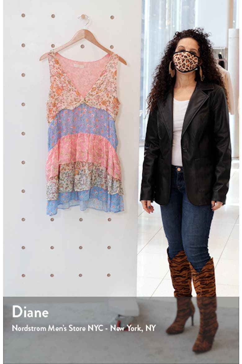 Gigi Tiered Floral Print Minidress video
