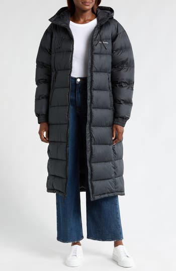 Columbia Pike Lake Ii Water Repellent Insulated Recycled Polyester Puffer Coat In Black