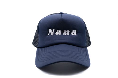 Rey To Z Nana Foam Trucker Hat In Blue