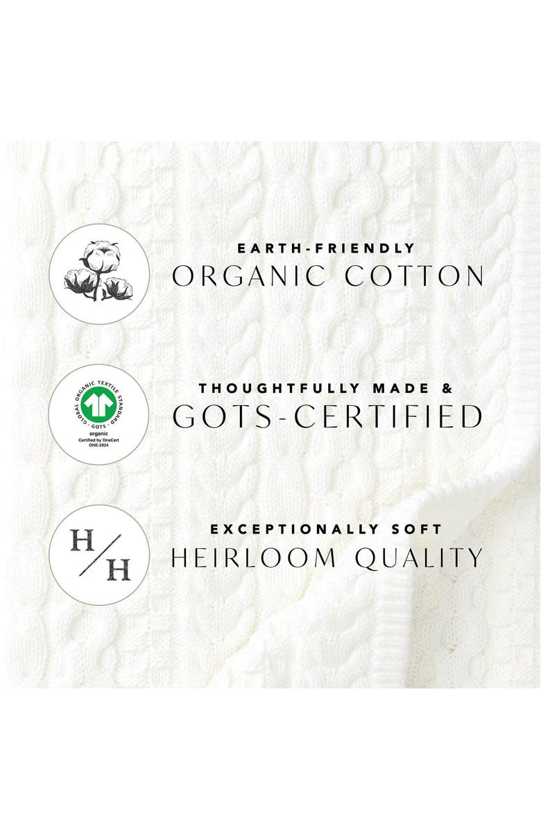 Hope & Henry Baby Boys' Organic Stretch Chino Short, Infant, Alternate, color, White Stretch